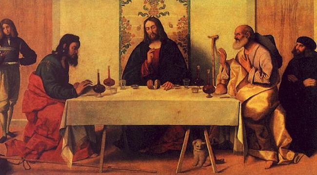 Vincenzo Catena The Supper at Emmaus China oil painting art
